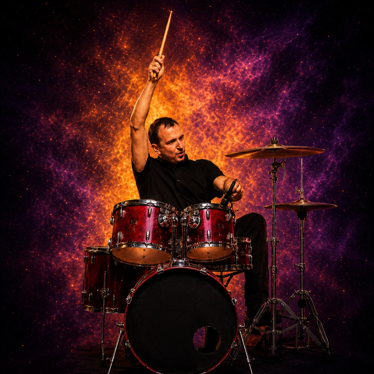 Adriano Caipira — Bateria